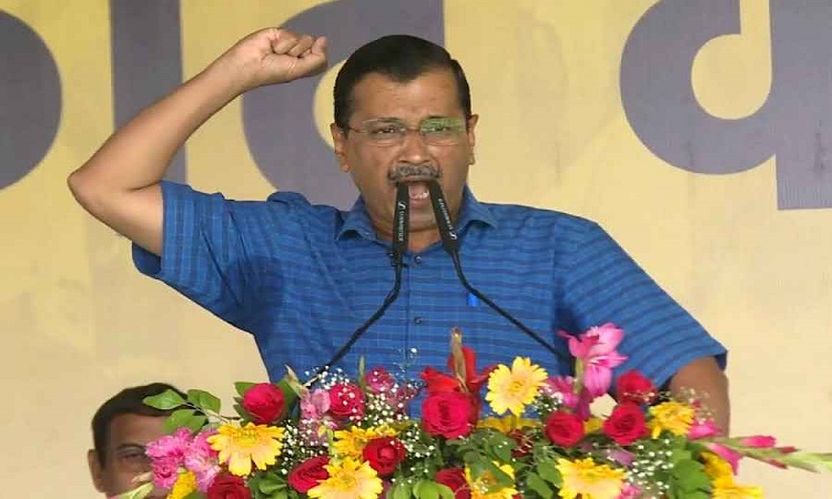 Arvind Kejriwal addresses  "Maha Rally" at Ramlila Maidan