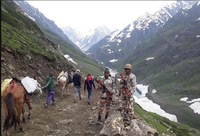 अमरनाथ यात्रा के लिए तरह तैयार हैं बीएसएफ