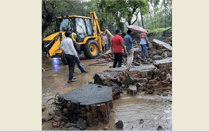 घटनास्थल की तस्वीर