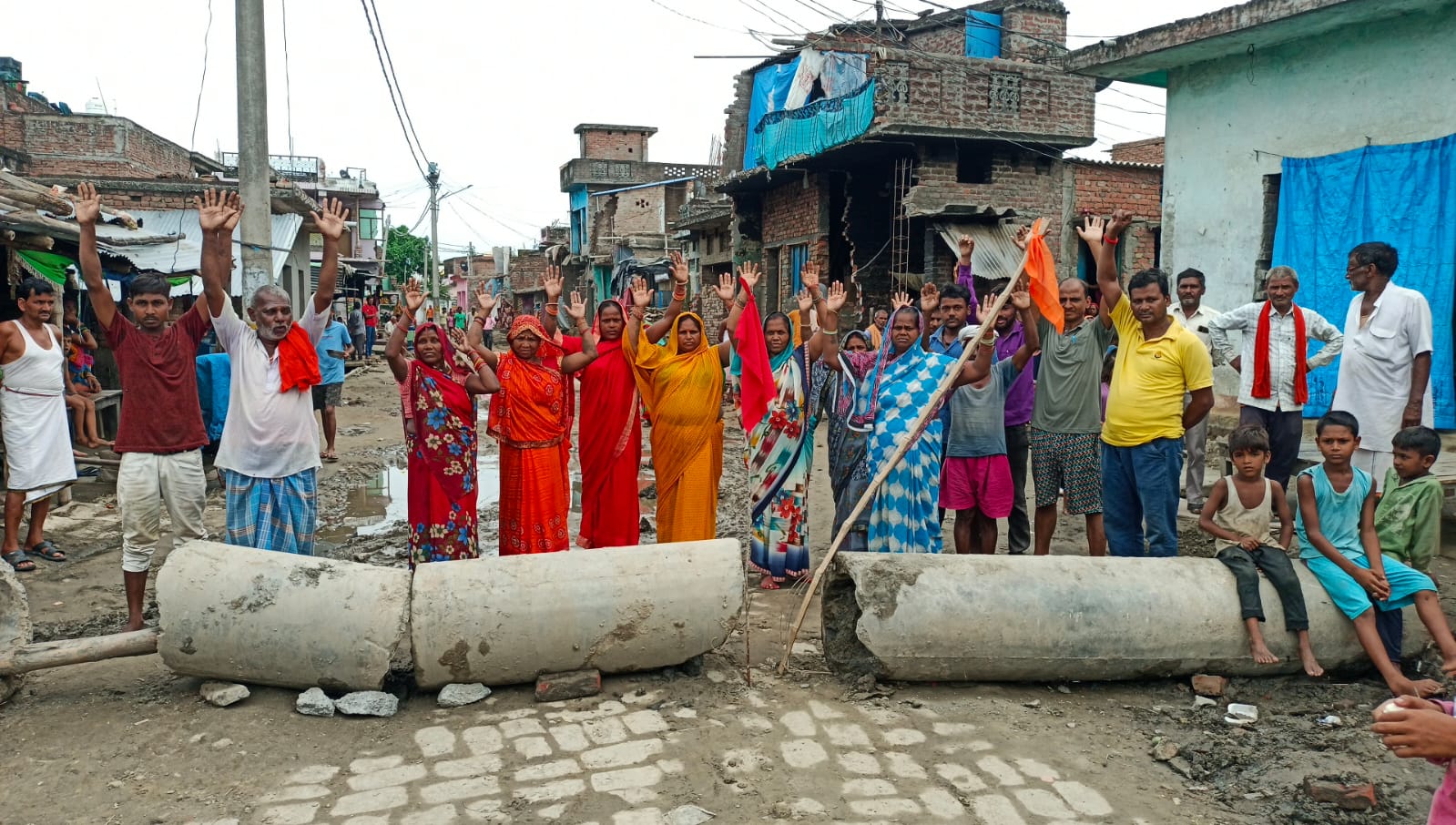 ग्रामीण ने बुधवार को किया था प्रदर्शन और सड़क जाम