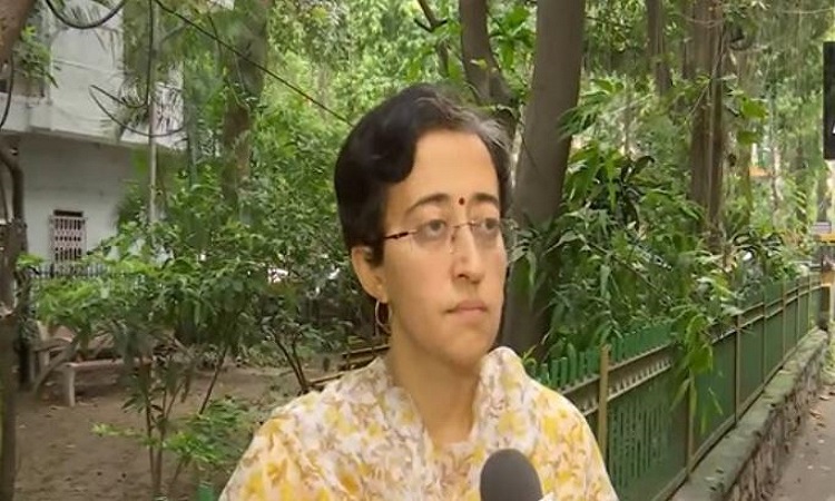 Delhi PWD minister Atishi