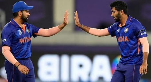 Jasprit Bumrah & Rohit Sharma