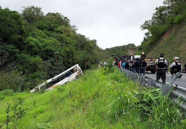 Mexico bus crash