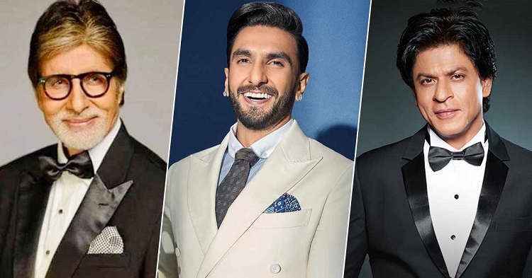 Amitabh Bachchan, Ranveer Singh, Shah Rukh Khan