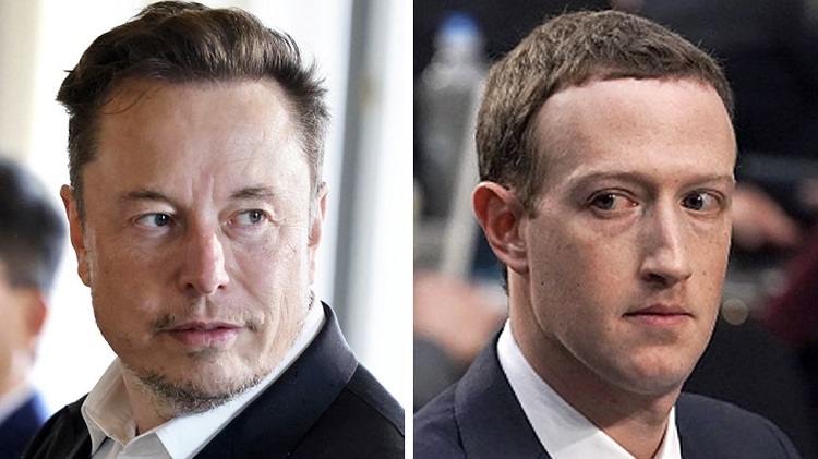 Elon Musk,  Mark Zuckerberg