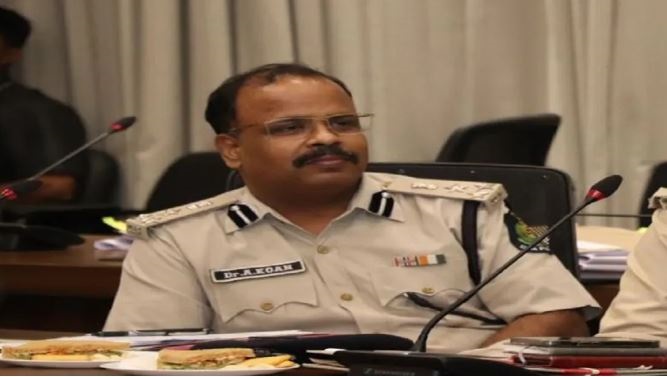 आरोपी IPS अधिकारी ए कोआन