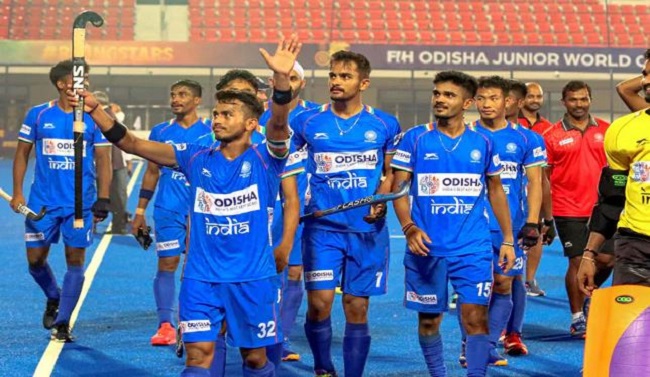 भारतीय जूनियर हॉकी टीम ने इंग्लैंड को 4-0 से हराया