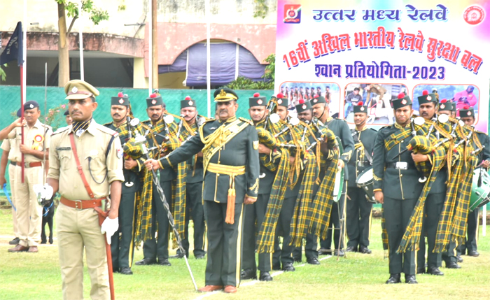 आरपीएफ श्वान प्रतियोगिता शुरू