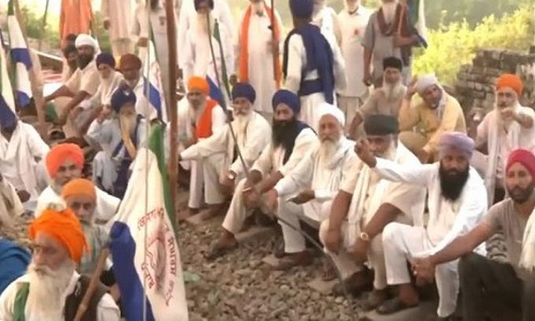 Visuals from the protest in Amritsar