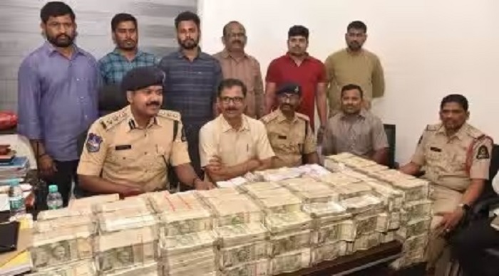 हैदराबाद में पुलिस ने 3.35 करोड़ रुपये की हवाला रकम जब्त की