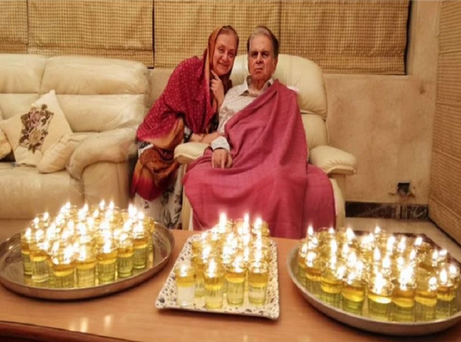 Saira Banu shares an old picture on Diwali