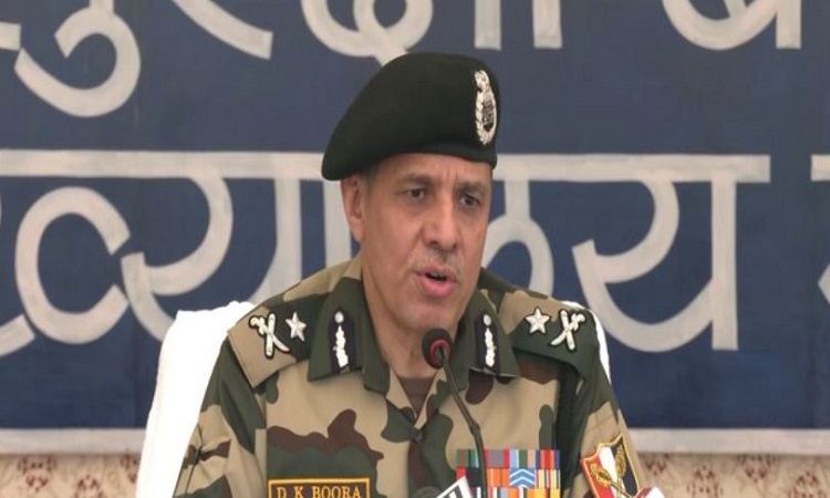 DK Boora, IG BSF, Jammu Frontier