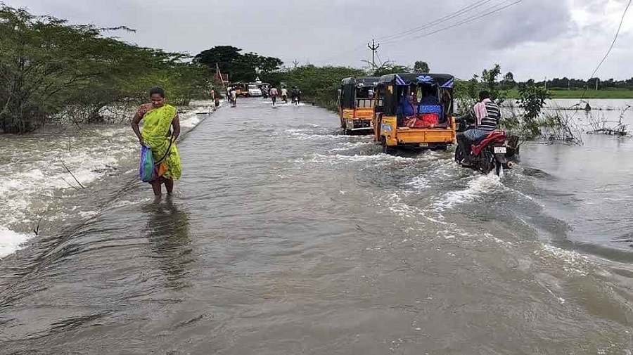 ओडिशा में मध्यम बारिश जारी