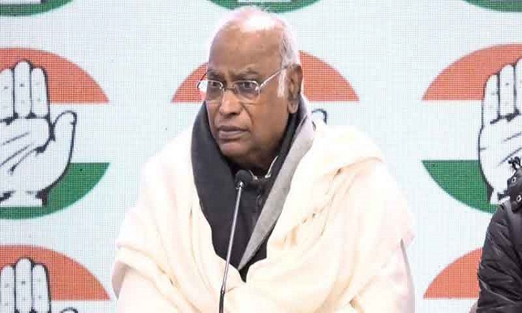 Congress president Mallikarjun Kharge