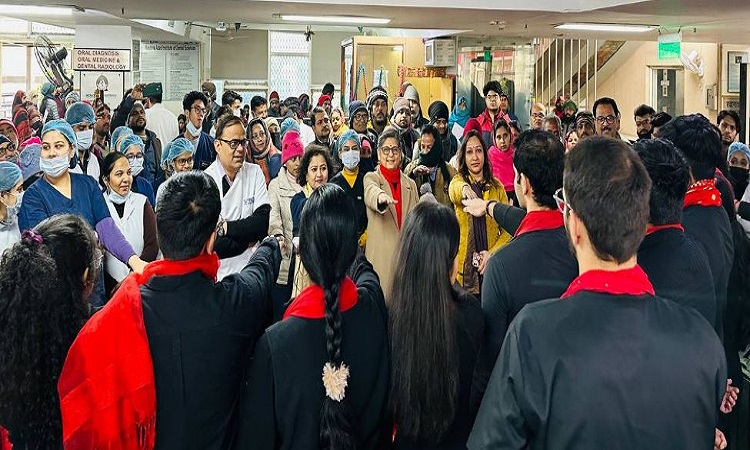 Oath taking ceremony during the Road Safety Week celebration