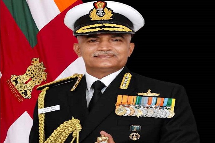 Navy Chief Admiral R Hari Kumar