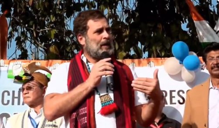 Rahul Gandhi during 'Bharat Jodo Nyay Yatra'