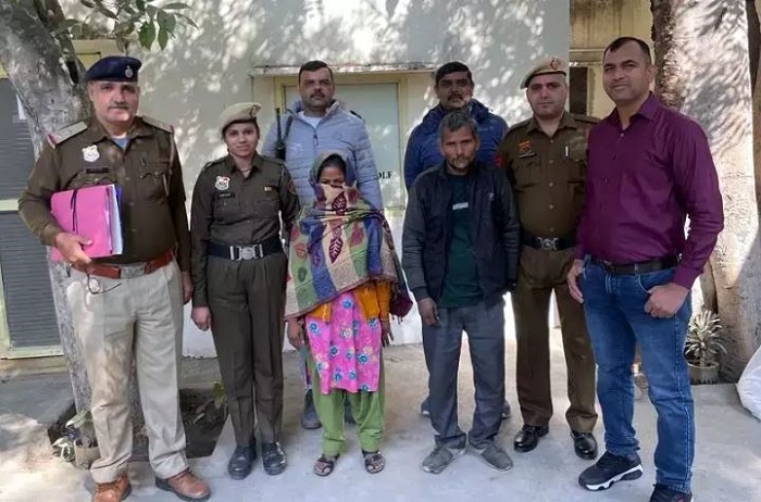 पुलिस ने महिला समेत दो लोगों को गिरफ्तार किया