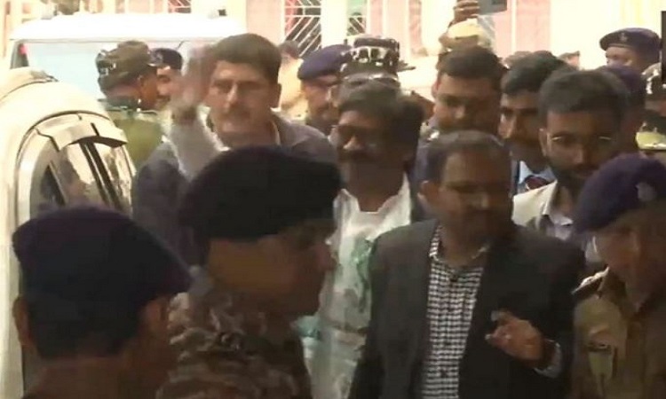 Hemant Soren at PMLA court in Ranchi