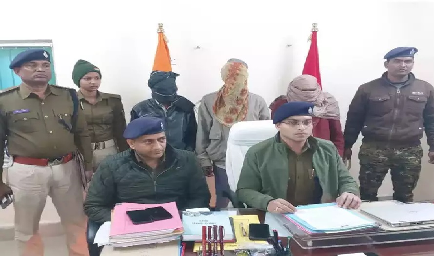 पुलिस ने आरोपियों को दबोचा