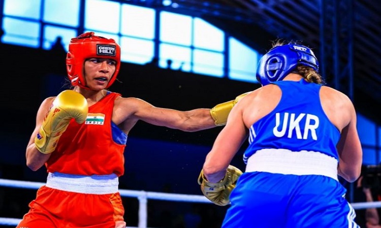 Indian boxer Nikhat Zareen