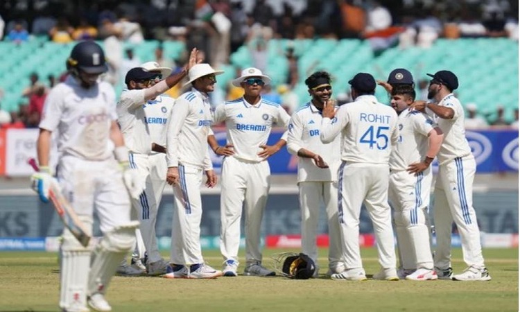 Team India celebrating