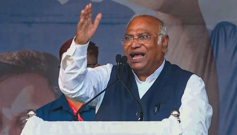 Congress president Mallikarjun Kharge