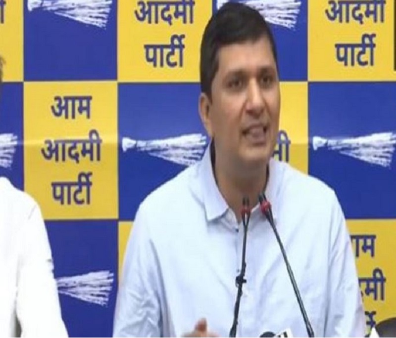 Delhi Minister and Aam Aadmi Party leader Saurabh Bharadwaj