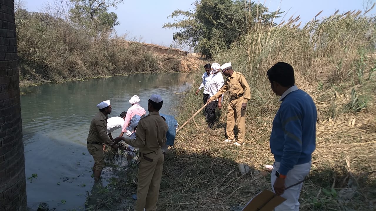 खेखडा नाले में की गई सफाई