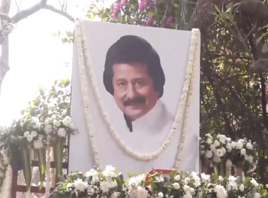 Pankaj Udhas last rites