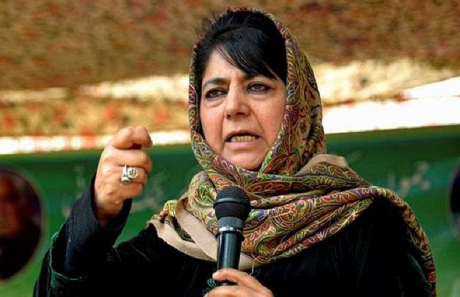 PDP Chief Mehbooba Mufti