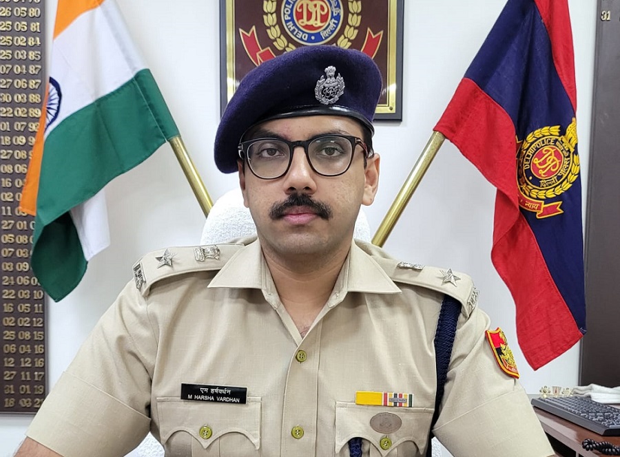 DCP Central M Harsha Vardhan