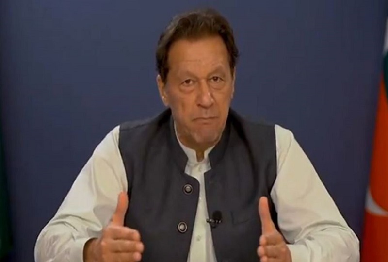 Former Pakistan Prime Minister Imran Khan