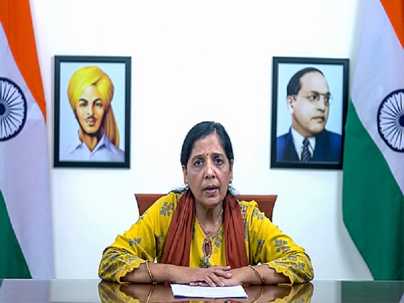 Delhi CM Arvind Kejriwal's wife, Sunita Kejriwal