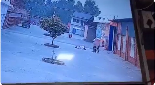 वारदात CCTV कैमरे में कैद