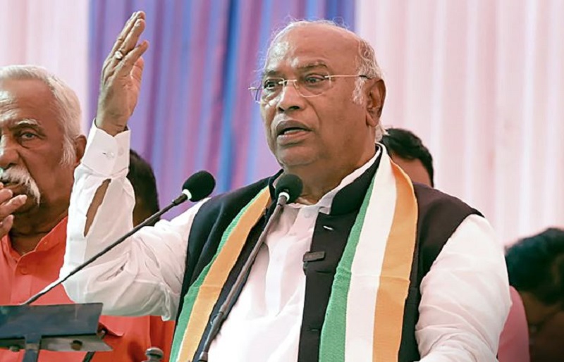 Congress president Mallikarjun Kharge