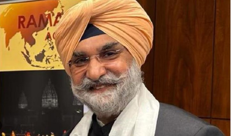 Former envoy turned BJP leader Taranjeet Singh Sandhu