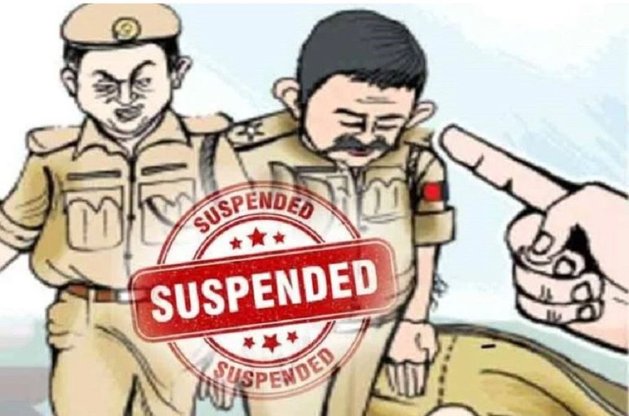 तीन पुलिसककर्मी निलंबित