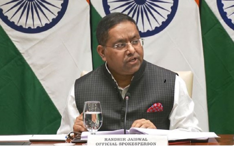 MEA official spokesperson Randhir Jaiswal