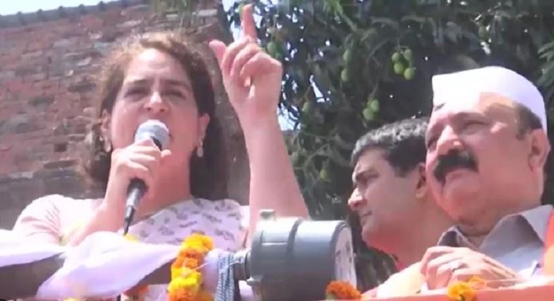 Priyanka Gandhi urges supporters to ensure KL Sharma's win