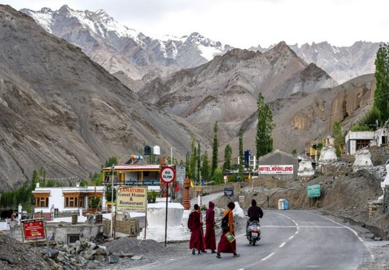 A view of Leh City