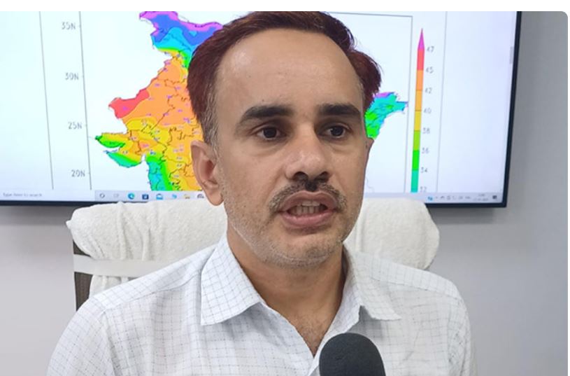 Radheshyam Sharma, Director, Meteorological Centre, Jaipur