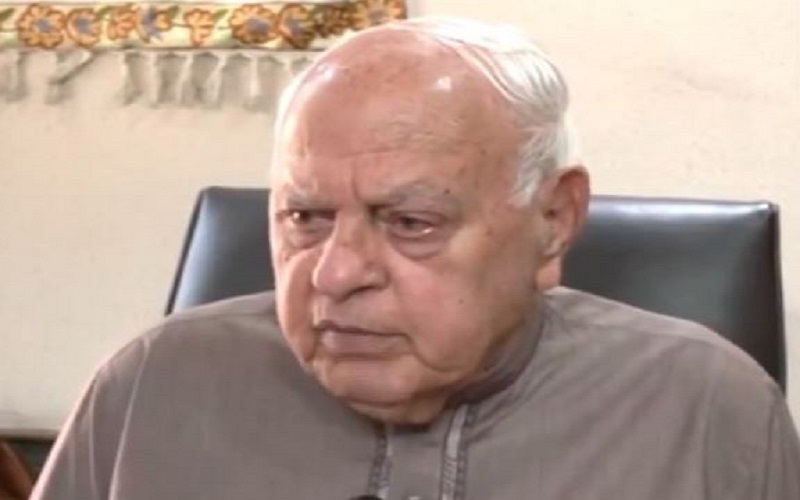 Netional Conference Chief Farooq Abdullah