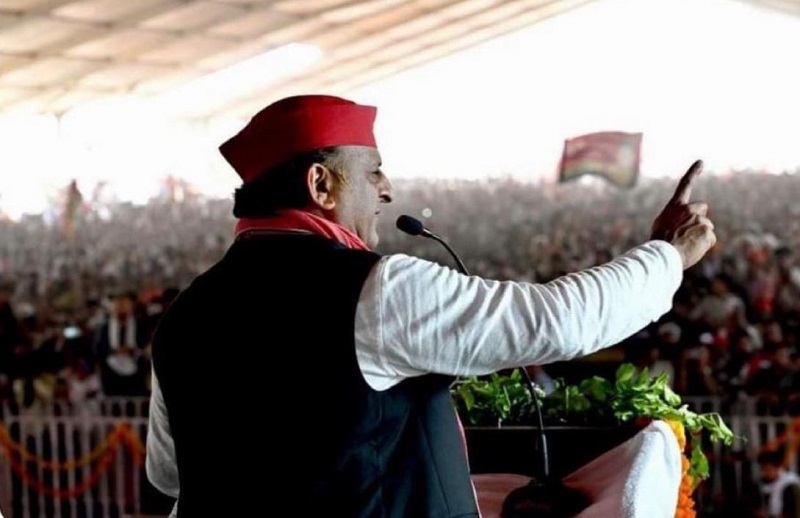 SP Supremo Akhilesh Yadav