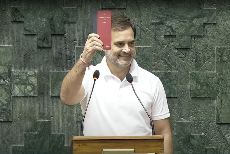 Rahul Gandhi's oath in Lok Sabha