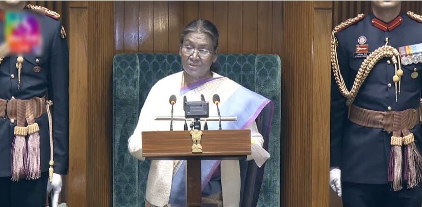 President Droupadi Murmu addresses joint session