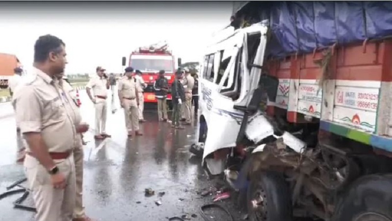 road accident  in Haveri