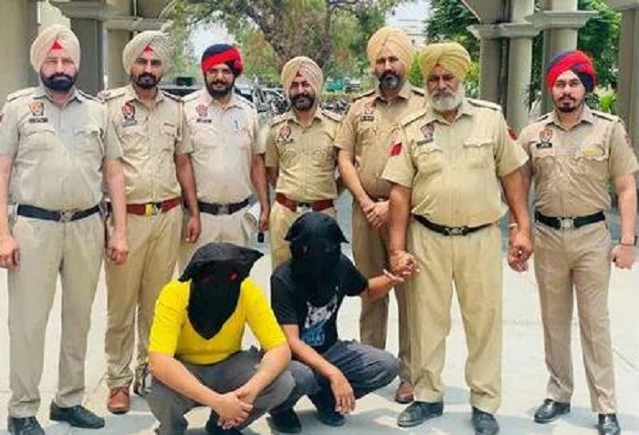 Punjab police two arrested