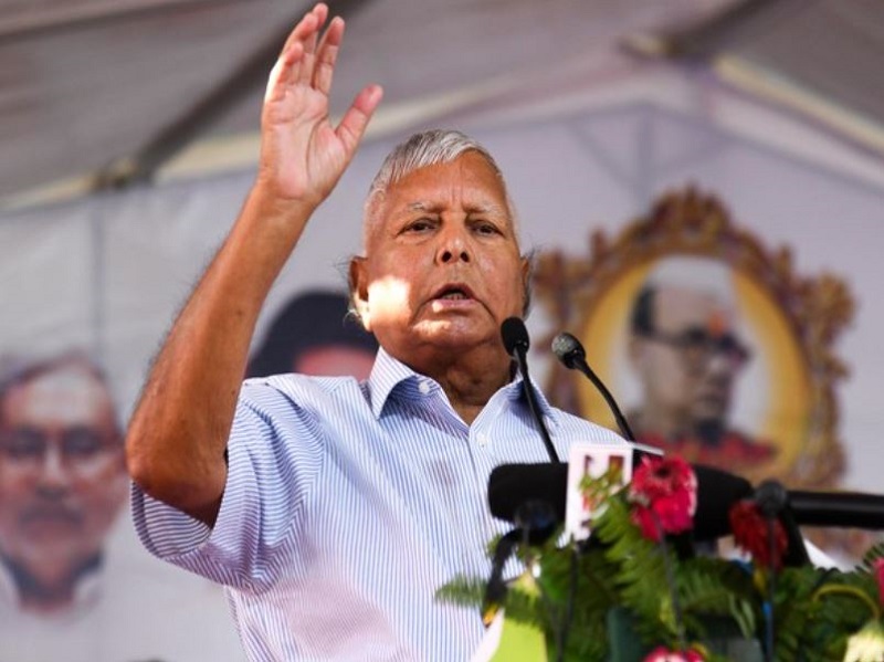 RJD Chief Lalu Prasad Yadav