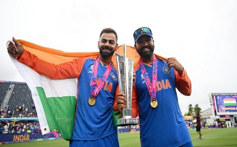 Virat Kohli and Rohit Sharma